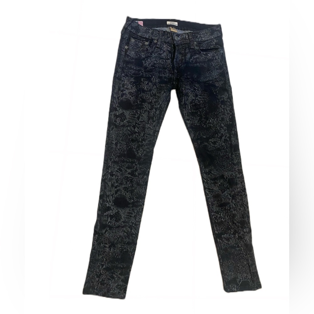 True Religion Casey skinny jeans black size 26